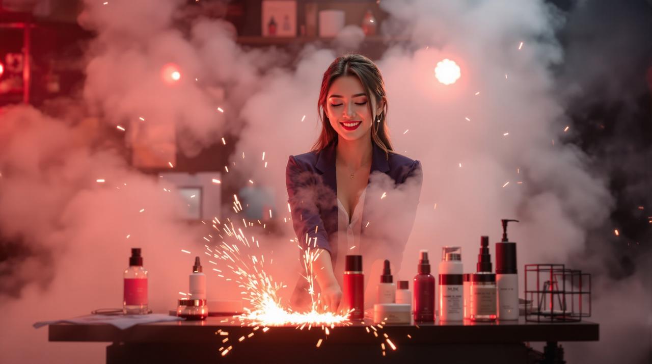 这是要成为灯泡女神的搞笑明星意外在叶县古城爆红
